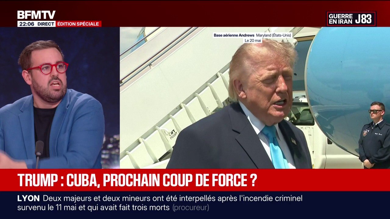 “Avoir le contrôle de Cuba c’est un enjeu clé” pour les États-Unis, selon Mikaa Blugeon-Mered, enseignant à l’École de la Guerre