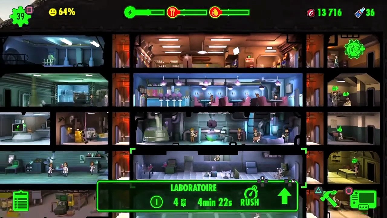Je DÉCOUVRE un ATELIER DES ARMES sur FALLOUT SHELTER ! 😎 #6