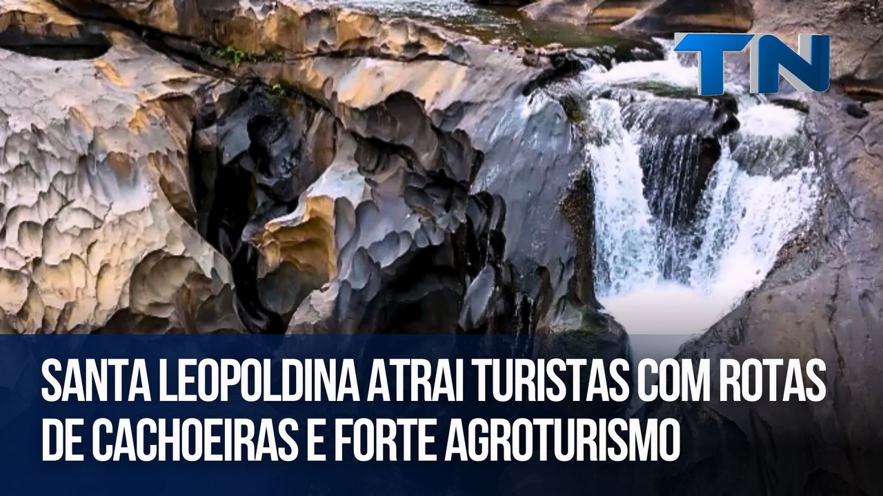 Caçadores de Destinos | Santa Leopoldina atrai turistas com rotas de cachoeiras e forte agroturismo