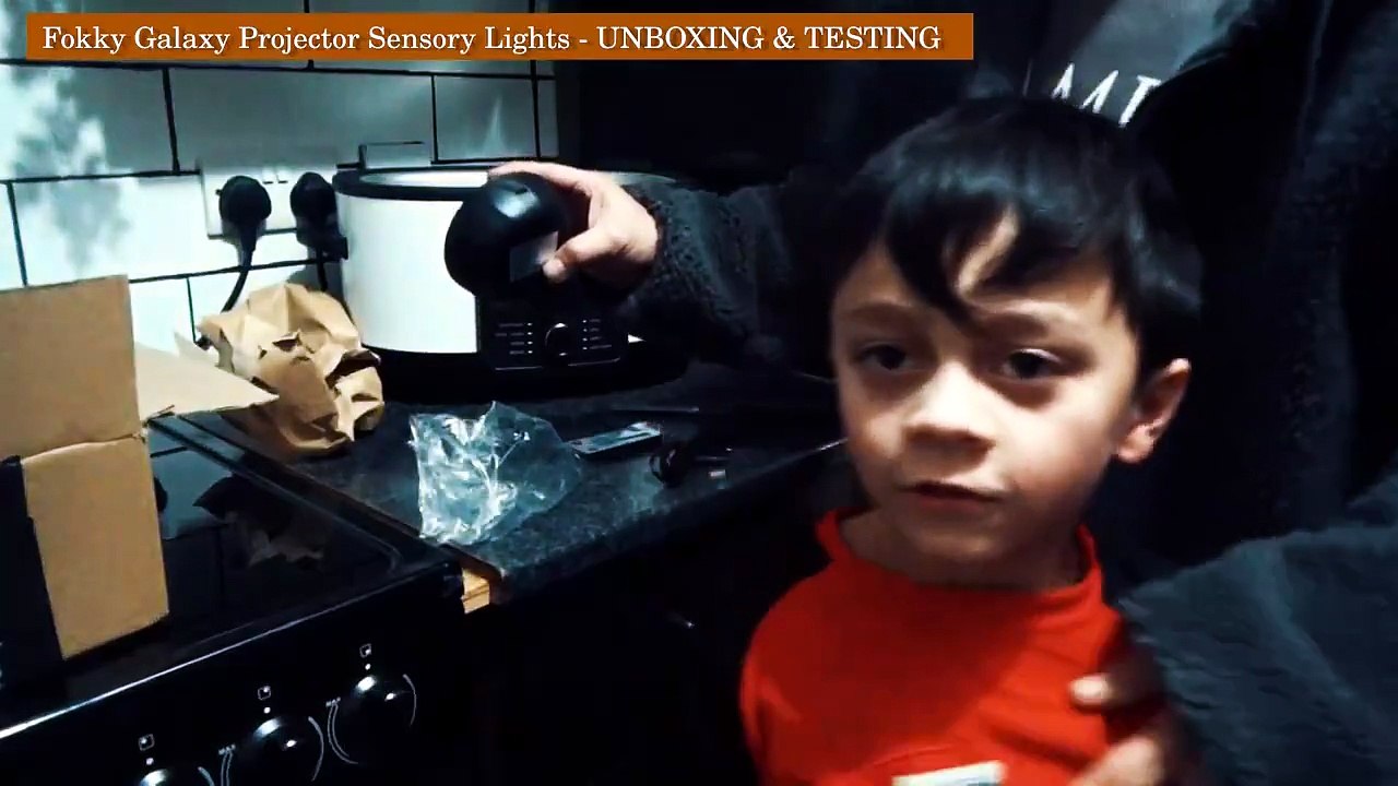 Unboxing & Testing - Fokky Galaxy Projector Sensory Lights