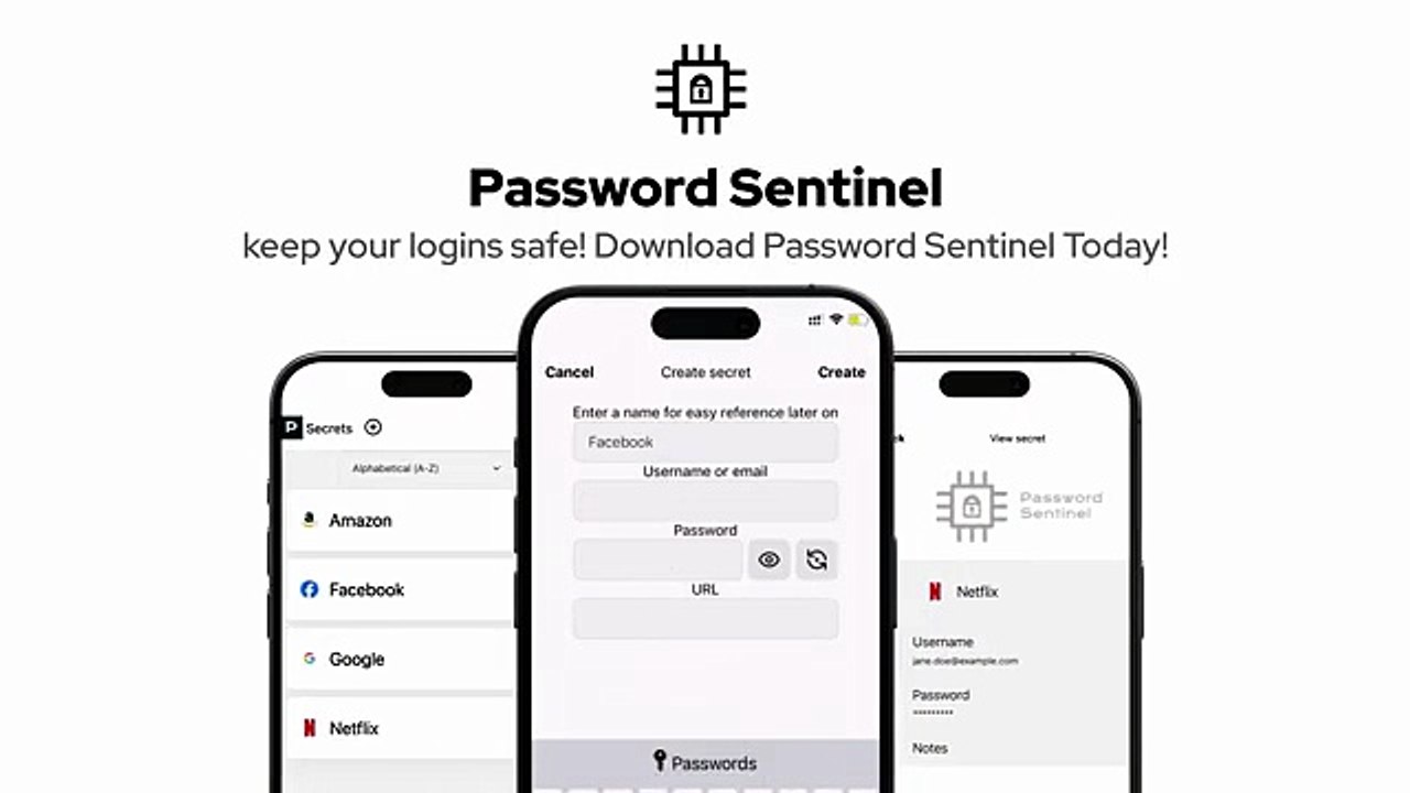 Password Sentinel - Password Management App that Keeps Your Logins Safe