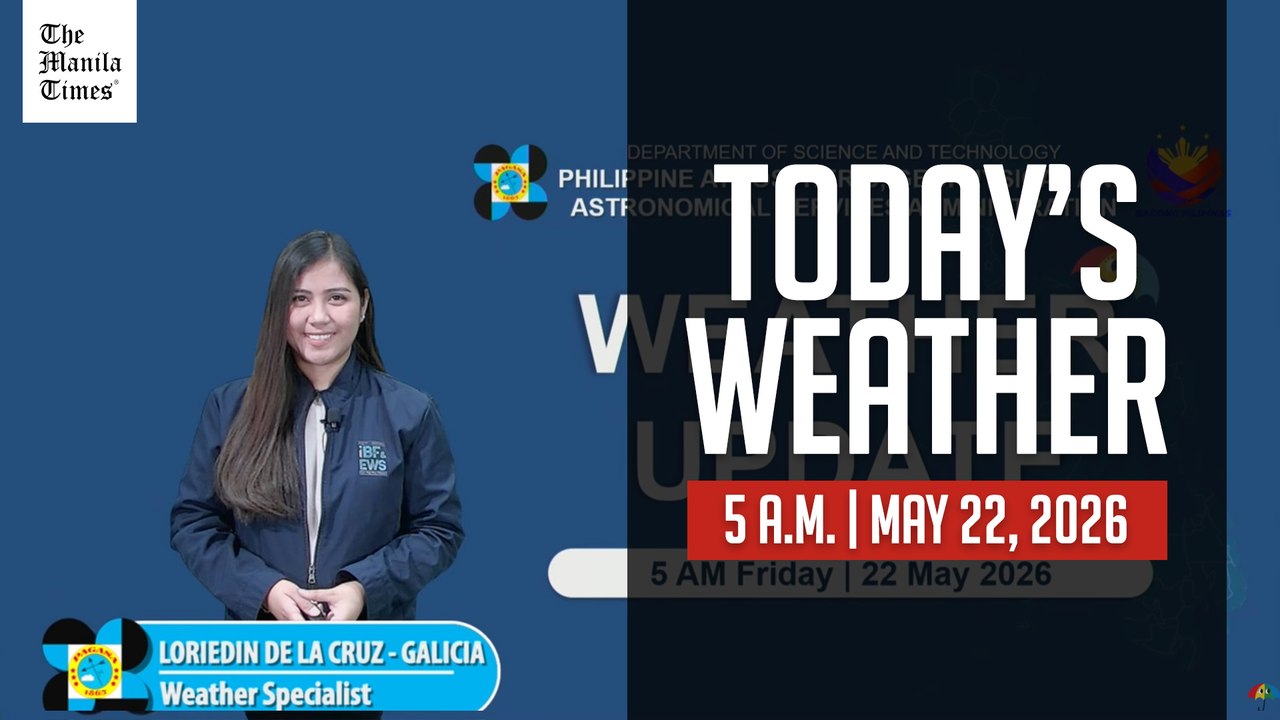 Today's Weather, 5 A.M. | May 22, 2026