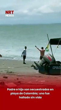 Autoridades investigan el secu3stro de dos turistas en La Bocana, Buenaventura. Alexander Valencia Hernández fue encontrado sin v1da, mientras que su hijo Nicolás Valencia continúa desaparecido 🚔⚠️.