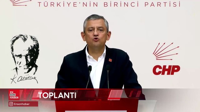Özgür Özel'den mutlak butlan kararı sonrası açıklama