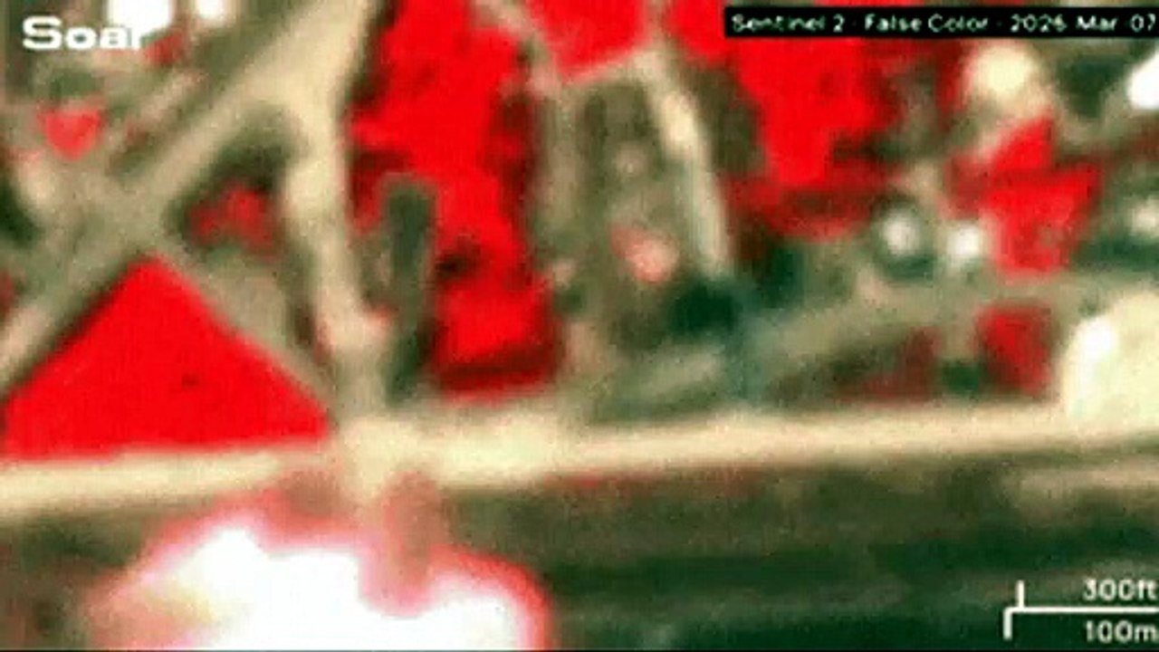 توثيق الأقمار الصناعية يكشف قواعد الجيش الإسرائيلي التي تضررت في الحرب مع إيران -