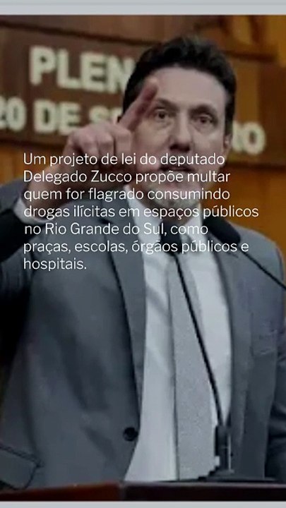 Vídeo - Bancadas da esquerda travam projeto do deputado Delegado Zucco que multa quem consumir drogas em locais públicos