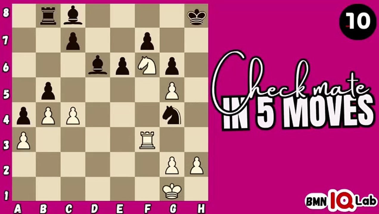 #BeatThis 🥊 Can you checkmate in 5 moves? (Part 44) (White to play)♟️