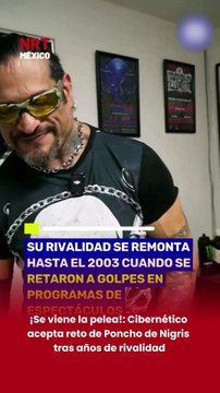 Cibernético aceptó el reto de Poncho de Nigris y todo indica que ambos podrían enfrentarse próximamente en Ring Royale, reviviendo una rivalidad de más de 20 años 💥🥊.