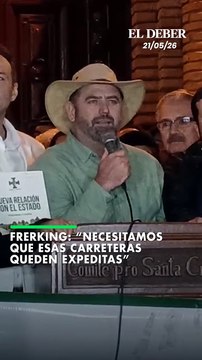 Frerking: “Necesitamos que esas carreteras queden expeditas”