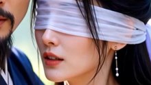 Taoist has a crush on Xiaolongnv and is unable to restrain himself so he blindfolds her 神鵰俠侶 The Return of Condor Heroes  New Chinese Movie AI 龙骑士尹志平路遇桃花 出尘仙子小龙女堕入污泥