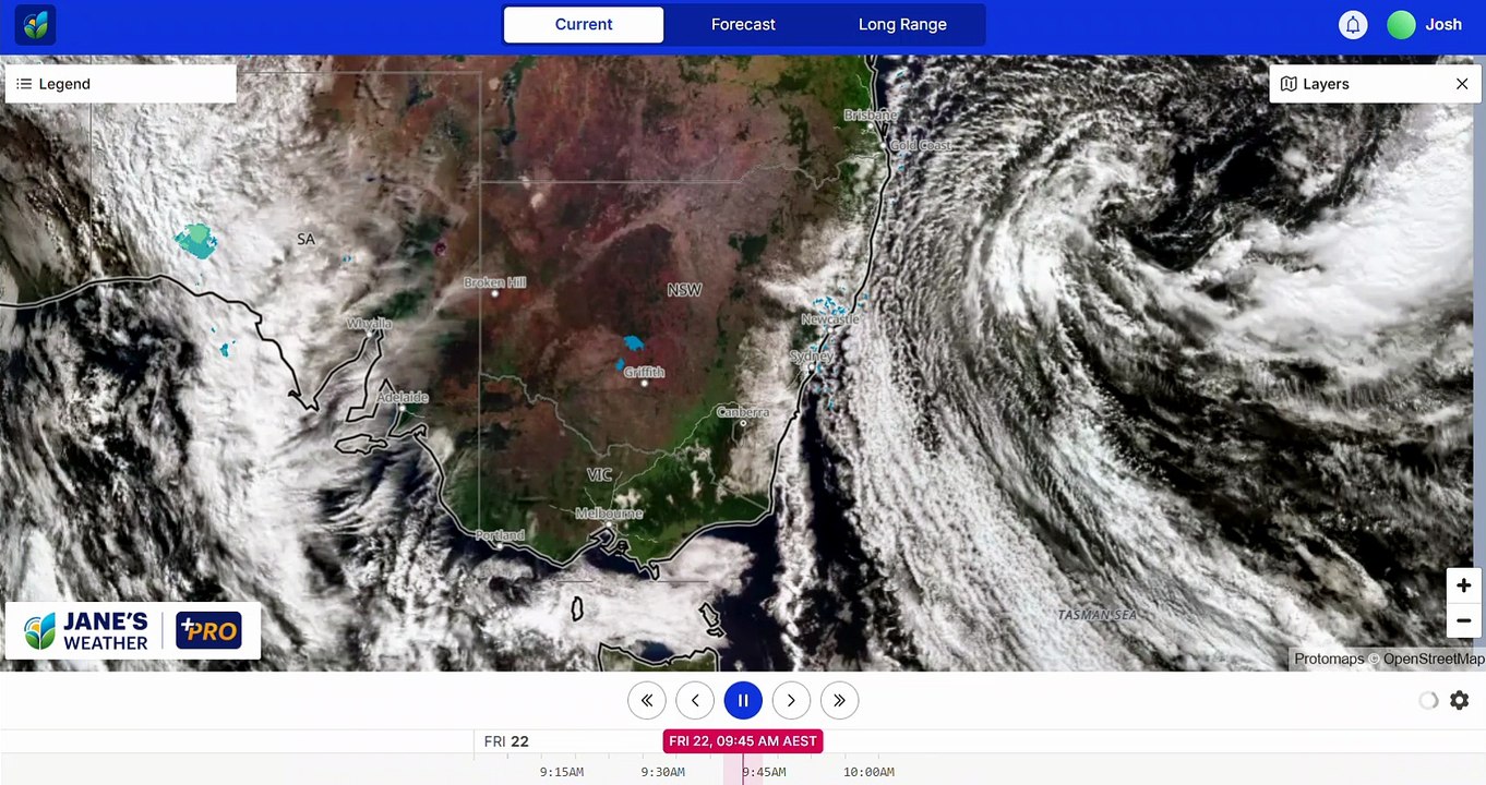 NSW Latest Weather Forecast Video