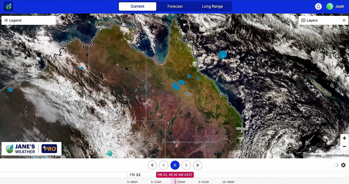 QLD Latest Weather Forecast Video