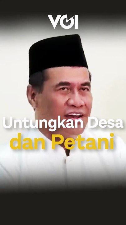 Soal Orang Desa Tak Pakai Dolar, Mentan Amran Jelaskan Maksud Pernyataan Presiden Prabowo