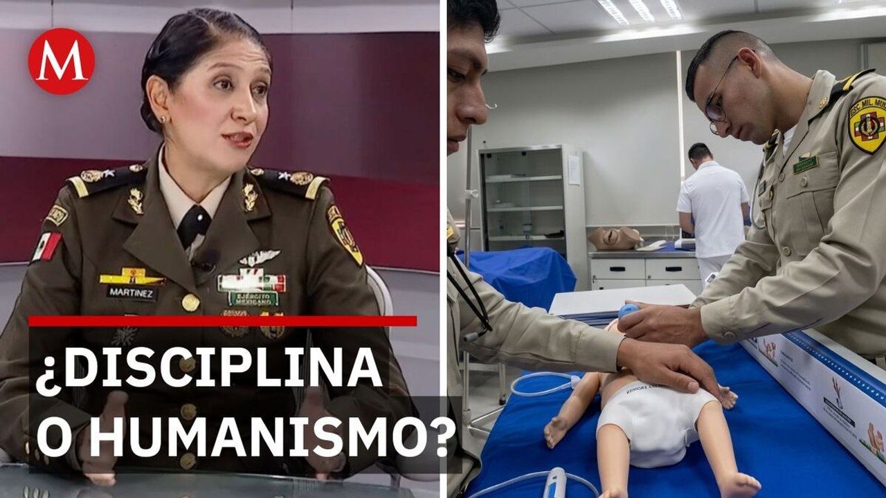 La subdirectora de la Escuela Militar de Medicina rompe los mitos de la educación en el Ejército
