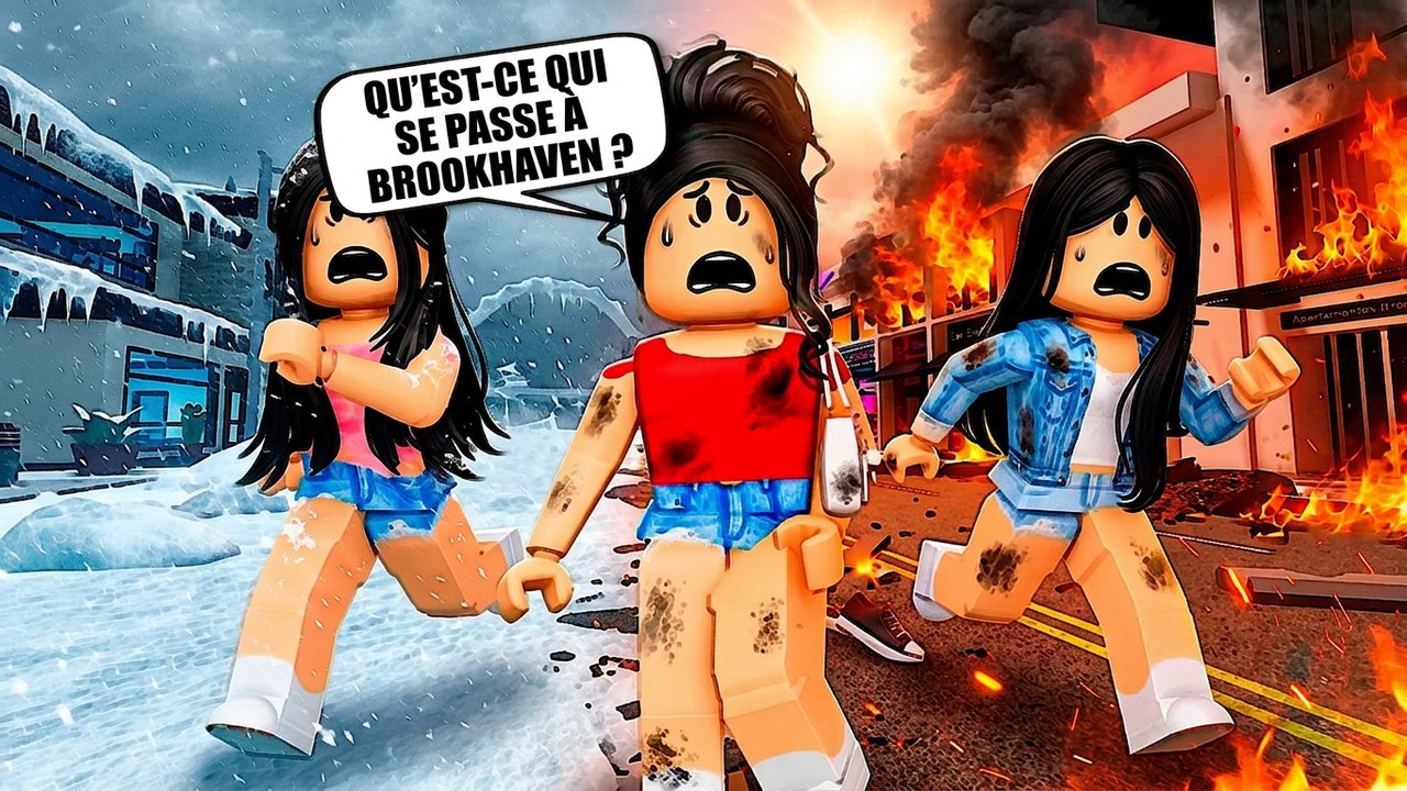On a survécu aux pires catastrophes à Brookhaven ! | Petites histoires Brookhaven RP | Roblox