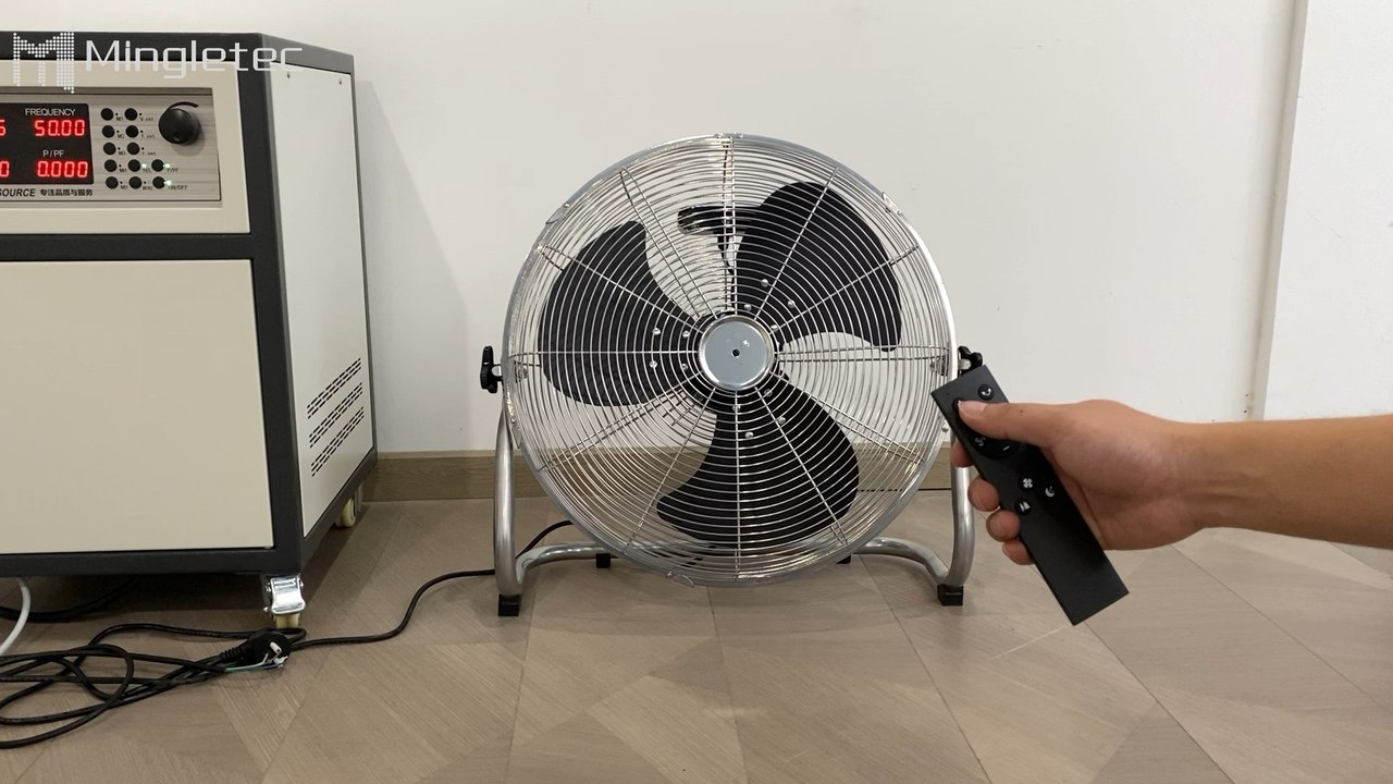 Mingletec BLDC floor fan with remote control #mingletec #bldc #floorfan #remotecontrol #factory #manufacturer #fyp