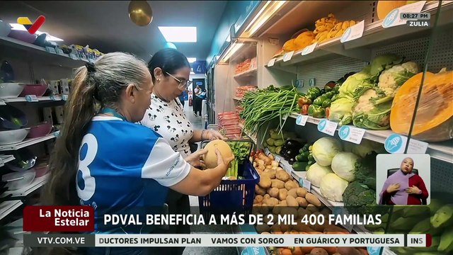 Gobierno Bolivariano reinauguró abasto de Pdval en el municipio Simón Bolívar