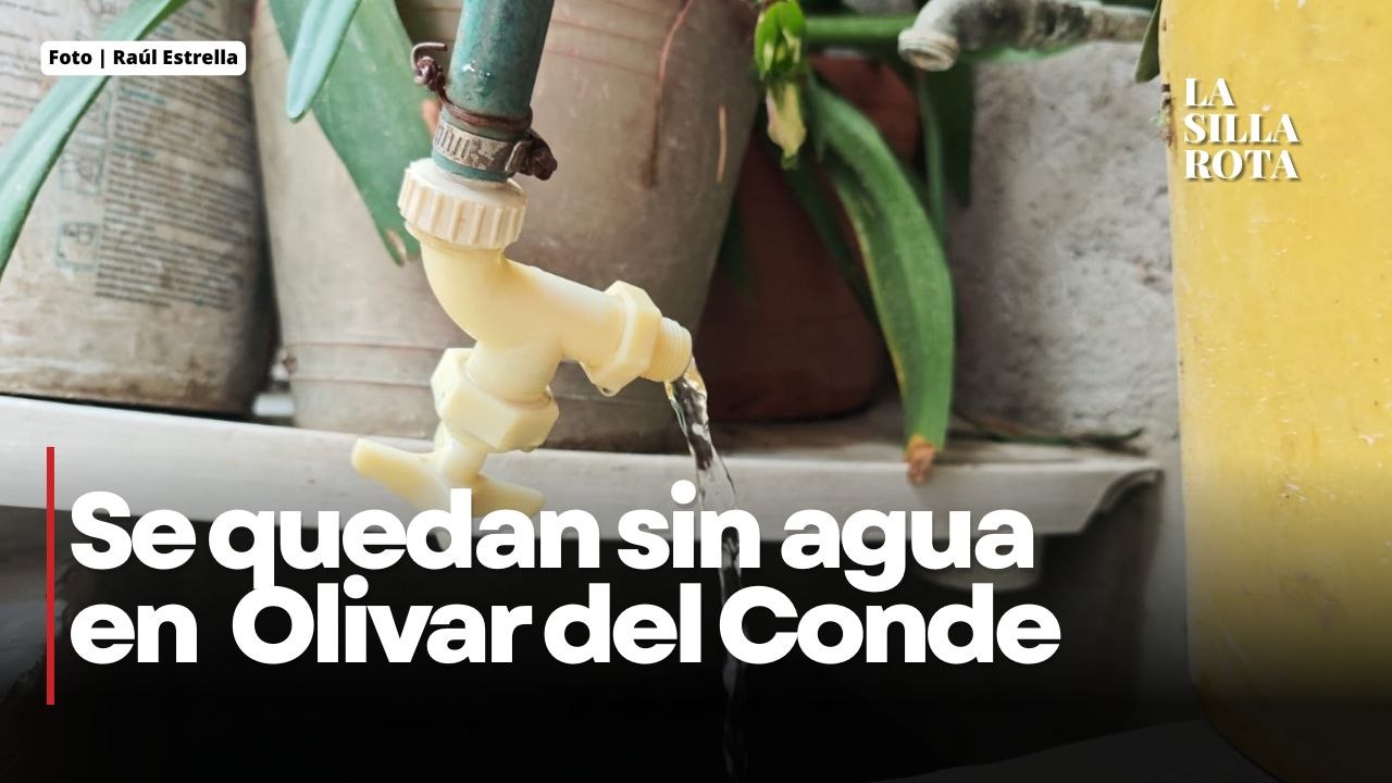 Olivar del Conde sin agua; investigan manipulación de válvulas