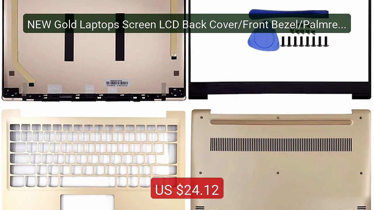 NEW Gold Laptops Screen LCD Back Cover/Front Bezel/Palmrest/B... -- Amazing Value 2026 | Must Have!