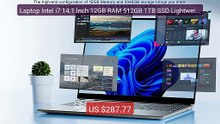 Laptop Intel i7 14.1 Inch 12GB RAM 512GB 1TB SSD Lightweight ... -- Amazing Value 2026 | Must Have!