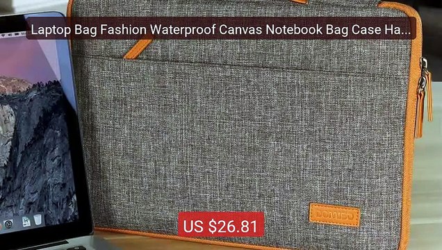 Laptop Bag Fashion Waterproof Canvas Notebook Bag Case Handbag for... Best Deal 2026 | Shop Now!