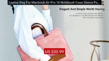 Laptop Bag For Macbook Air Pro 16 Notebook Case Sleeve Pouch H... -- Best Buy 2026 | Great Quality!