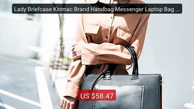 Lady Briefcase Kinmac Brand Handbag Messenger Laptop Bag 13.3,... Hot Deal 2026 | Limited Offer!