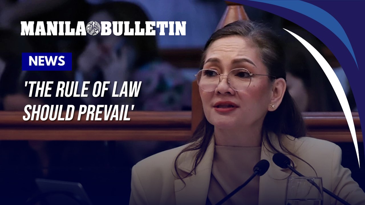Hontiveros calls on Bato to respect the law, submit to authorities