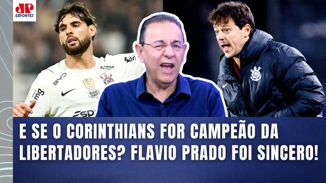 Se o CORINTHIANS FOR CAMPEÃO da LIBERTADORES, EU... OLHA o que FLAVIO PRADO FALOU!