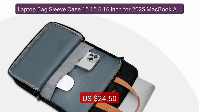 Laptop Bag Sleeve Case 15 15.6 16 inch for 2025 MacBook Air Pro M1... Best Deal 2026 | Shop Now!