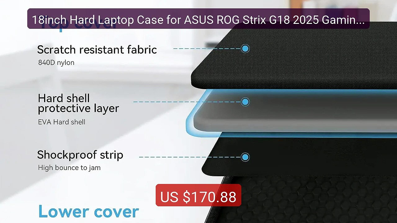 18inch Hard Laptop Case for ASUS ROG Strix G18 2025 Gaming Lap... -- Hot Deal 2026 | Limited Offer!