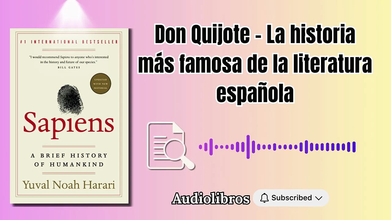 Sapiens – La increíble historia de la humanidad #sapiens #yuvalnoahharari  #audiolibro