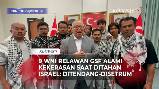 9 WNI Relawan GSF Alami Kekerasan saat Ditahan Israel: Ditendang, Dipukul dan Disetrum