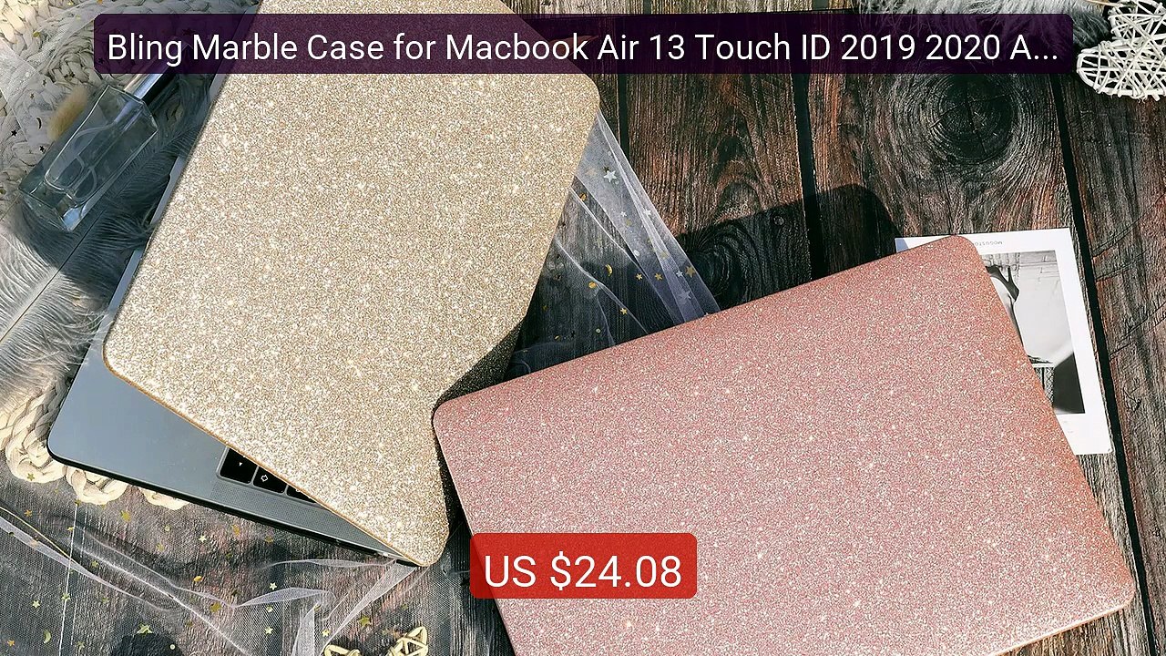 Bling Marble Case for Macbook Air 13 Touch ID 2019 2020 A21... -- Top Pick 2026 | Unbeatable Price!