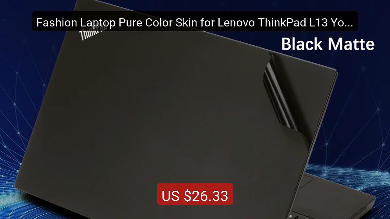 Fashion Laptop Pure Color Skin for Lenovo ThinkPad L13 Yoga L14 L1... -- Best Deal 2026 | Shop Now!