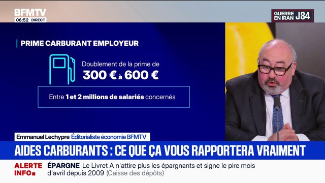 Qu'est-ce que la prime carburant employeur dont le doublement a été annoncé par le gouvernement?