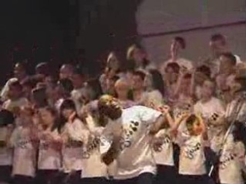 Extraits Gospelkids concerte de mulhouse juin 2008