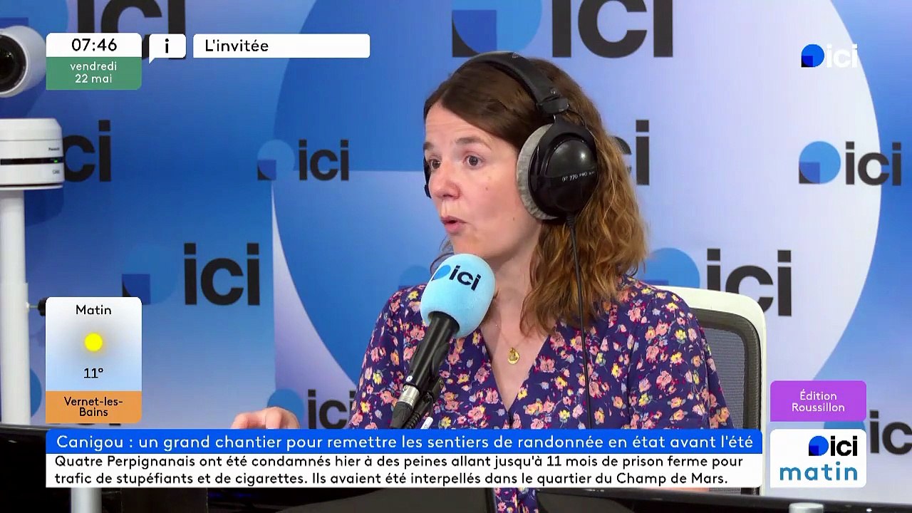 Aude Vivès, maire de Prades et vice présidente du syndicat Canigou Grand site