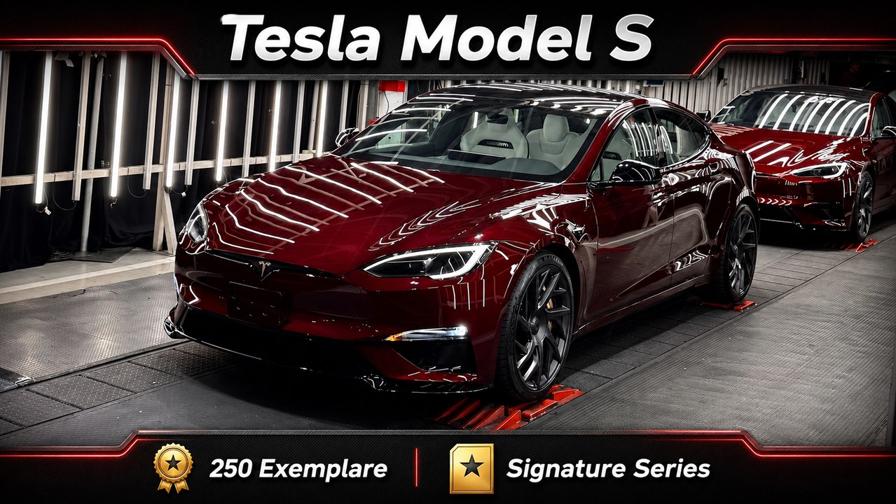 2026 Tesla Model S Signature Series: Tesla beendet eine Ära