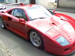 24H mans 08 Ferrari F40 on the road 1/2