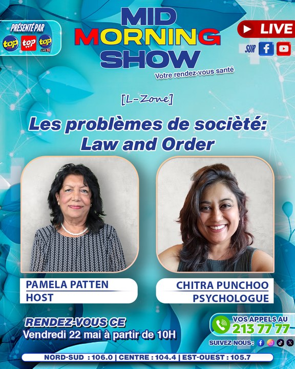 MID MORNING SHOW [ L-Zone ]: Les problèmes de socièté : Law and Order