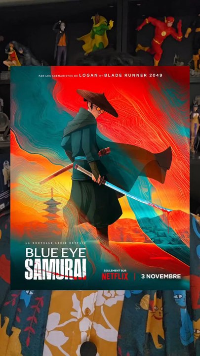 J'ai vu Blue Eye Samurai et je vous donne mon avis