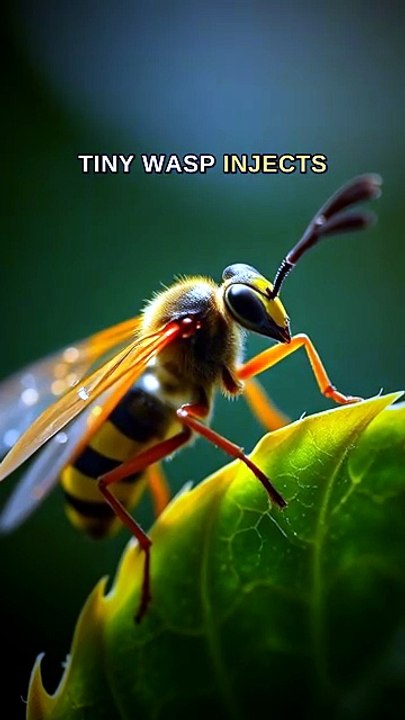 Wasps Control Plants Like Puppets 🔥