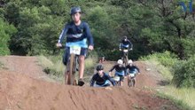 Hundreds of riders compete at Cringilla Hills Mountain Bike Park