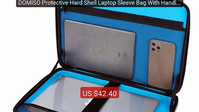 DOMISO Protective Hard Shell Laptop Sleeve Bag With Handle Fo... Amazing Value 2026 | Must Have!
