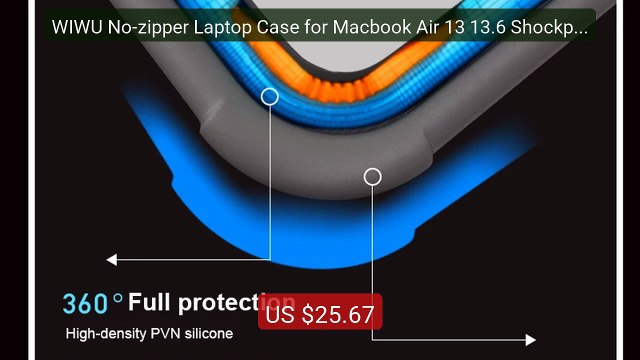 WIWU No-zipper Laptop Case for Macbook Air 13 13.6 Shockproof Lapt... Best Deal 2026 | Shop Now!