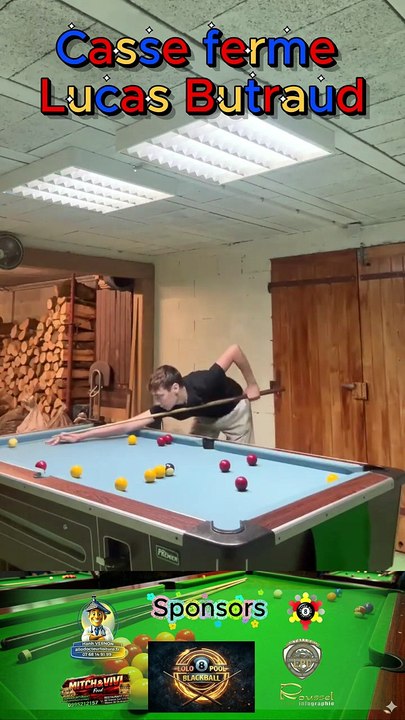 Casse ferme Lucas Butraud #8ballpool #8ball #8pool #blackball #billard #pourtoi #fyp