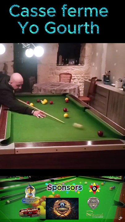 Casse ferme Yo Gourth #8ballpool #8ball #8pool #blackball #billard #pourtoi #fyp