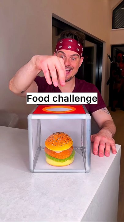 How to do FOOD CHALLENGE properly😭❤️🍔 CHEFKOUDY