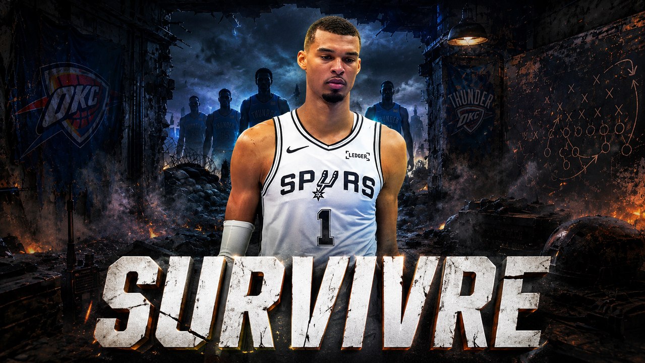 ⚔️ Comment les Spurs peuvent survivre à la guerre imposée par OKC ? (Wemby sous pression)